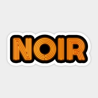 Sonokinetic Noir Title Sticker